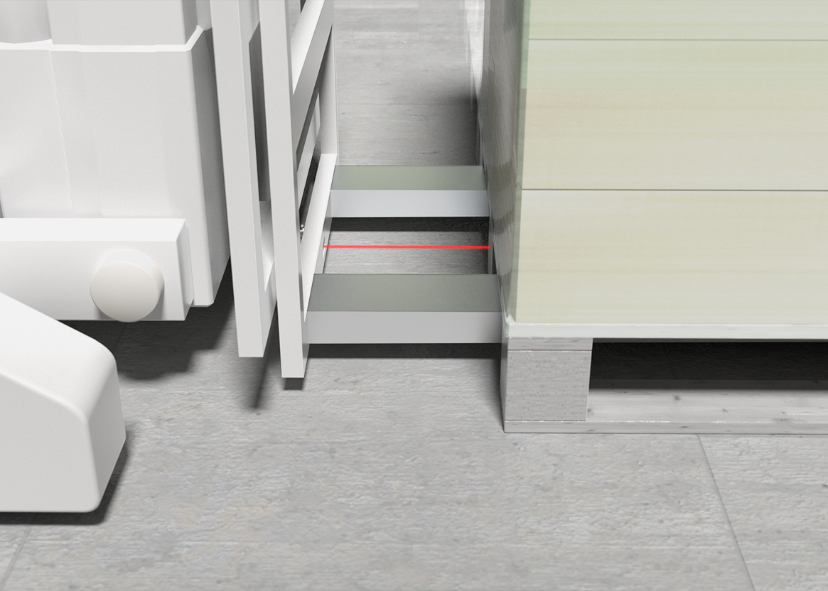 6. Xác định vị trí pallet - HRT 25B LR