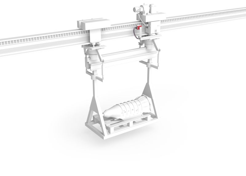 Giải pháp cảm biến cho Electrical Monorail Systems (EMS) - Định vị & An toàn Rail-Guided
