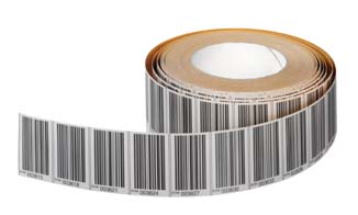 Băng mã vạch BCB Leuze dùng cho hệ thống định vị an toàn FBPS 600i — mã vạch mật độ cao chịu bền công nghiệp