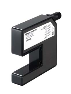 Cảm biến nhánh đôi đo lường Leuze — chiếu dải hồng ngoại đo chiều rộng và vị trí cạnh vật thể không tiếp xúc chính xác micromet