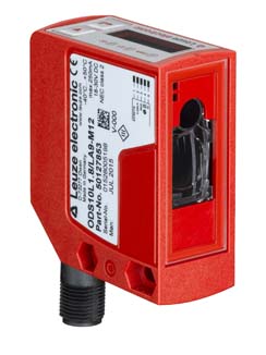 Cảm biến khoảng cách quang Leuze thân nhỏ — tích hợp vào thiết bị compact, đo khoảng cách tầm ngắn đến trung