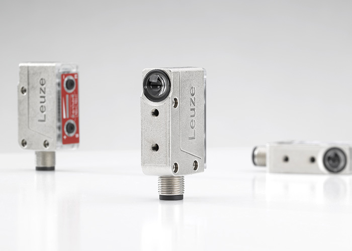 Cảm biến contrast Leuze KRT 18B — phát hiện tương phản chính xác cho máy đóng gói và dán nhãn tự động
