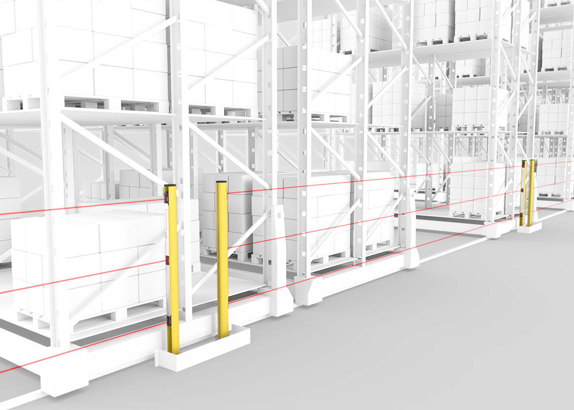 3. Bảo vệ lối đi (Aisle Access Guarding)