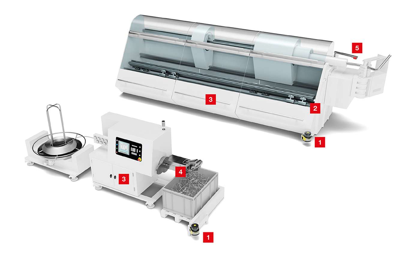 Giải pháp cảm biến cho máy uốn ống và dây – Leuze